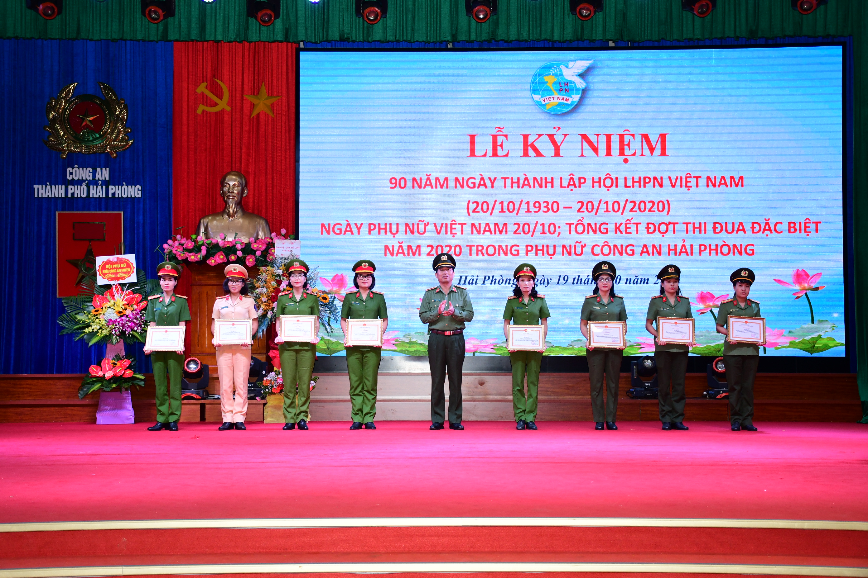 Kỷ niệm 90 năm Ngày thành lập Hội LHPN Việt Nam và tổng kết đợt thi đua đặc biệt năm 2020